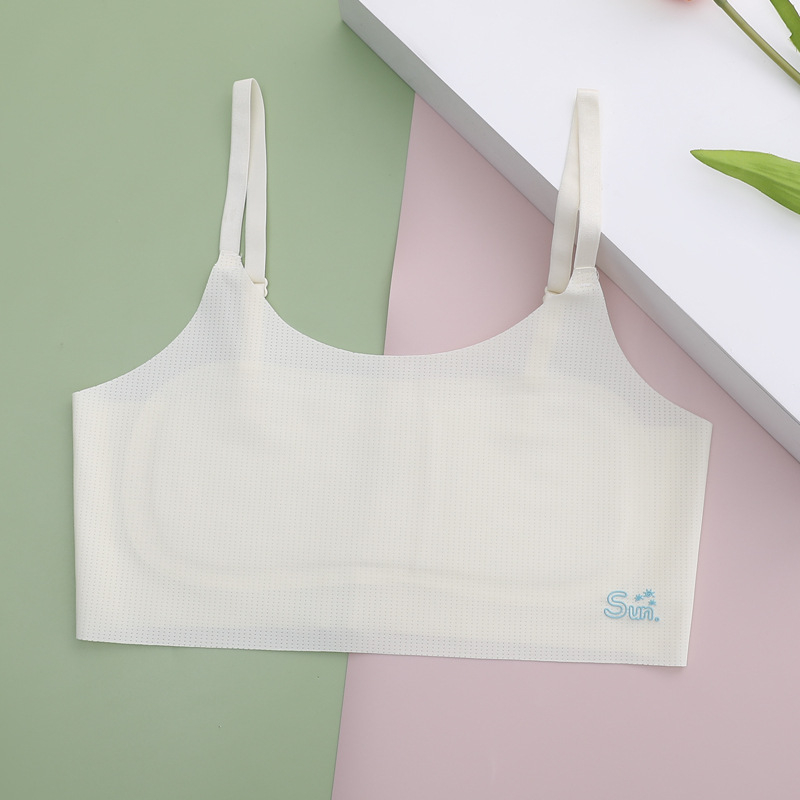 Tütarlaste camisol-bra arengu jaoks, 8–14a, nailon/elastaan segu, U-kujuline kaelus, vooder viskoos/mulberry siid/elastaan