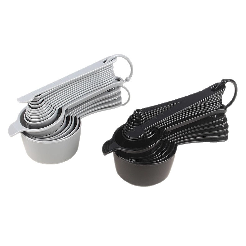 Kaiqi комплект мерителни чаши и лъжички за печене, 17 части, с разделител за белтък