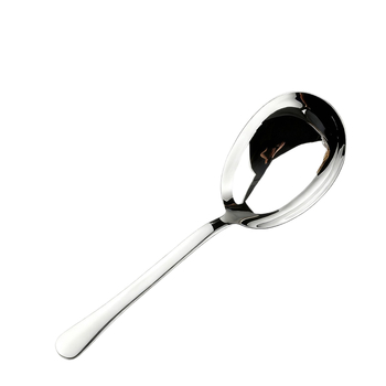 Munavormiline supilusikas pikkade käepidemetega, sügav kauss, 304 roostevaba teras, peegelviimistlus, serveerimis lusikas, kaasaegne minimalistlik stiil