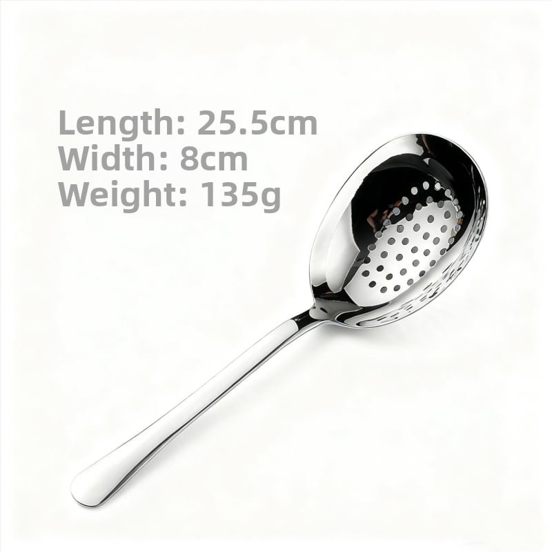 Munavormiline supilusikas pikkade käepidemetega, sügav kauss, 304 roostevaba teras, peegelviimistlus, serveerimis lusikas, kaasaegne minimalistlik stiil