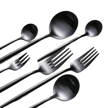 Σετ μαχαιροπίρουνων – μαχαίρια, πιρούνια και κουτάλια – 304 ανοξείδωτο ατσάλι – μποέμ στυλ – φινίρισμα hemp wheel