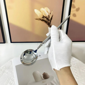 Σετ δυτικής μαχαιροπίρουνας από ανοξείδωτο ατσάλι 304, χτυπημένη υφή, χειροποίητο, καθρέπτισμα φινιρίσματος, ελαφρύς πολυτελής ρετρό στυλ