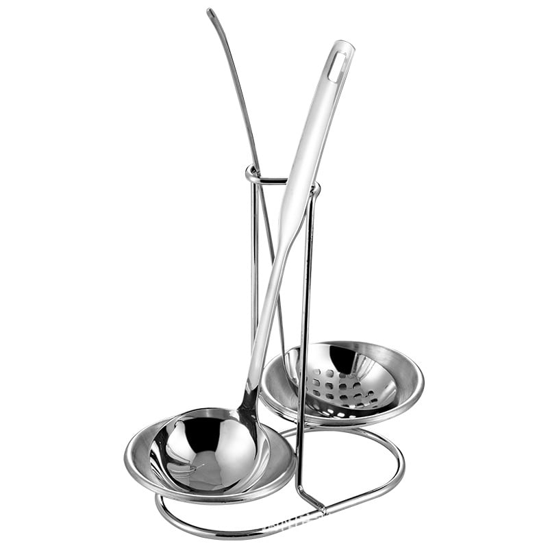 Rozsdamentes acél kanállállvány kereskedelmi konyhákhoz – tartó kanálakhoz és szűrő rács