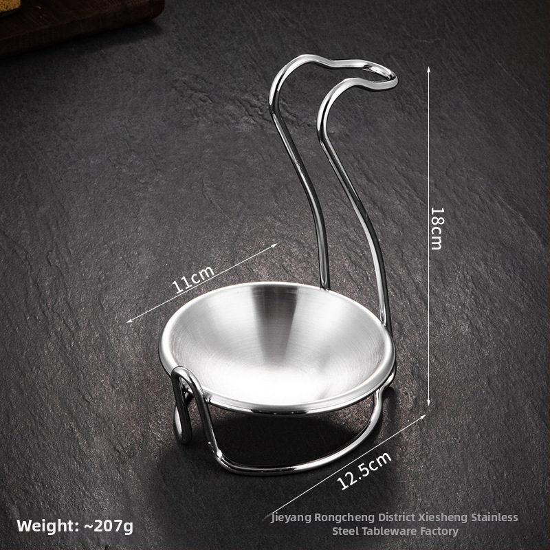 Rozsdamentes acél kanállállvány kereskedelmi konyhákhoz – tartó kanálakhoz és szűrő rács