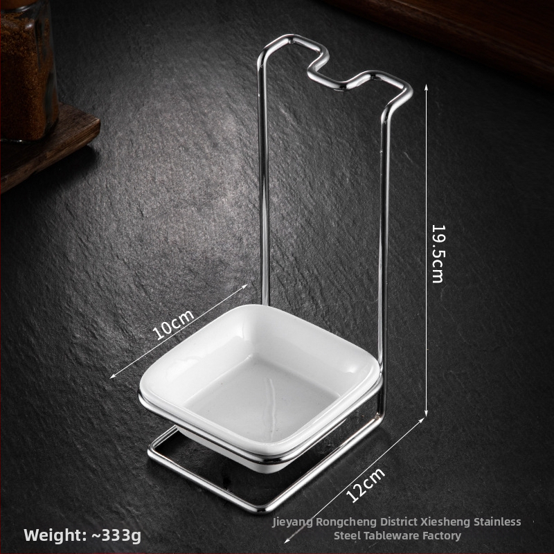 Rozsdamentes acél kanállállvány kereskedelmi konyhákhoz – tartó kanálakhoz és szűrő rács