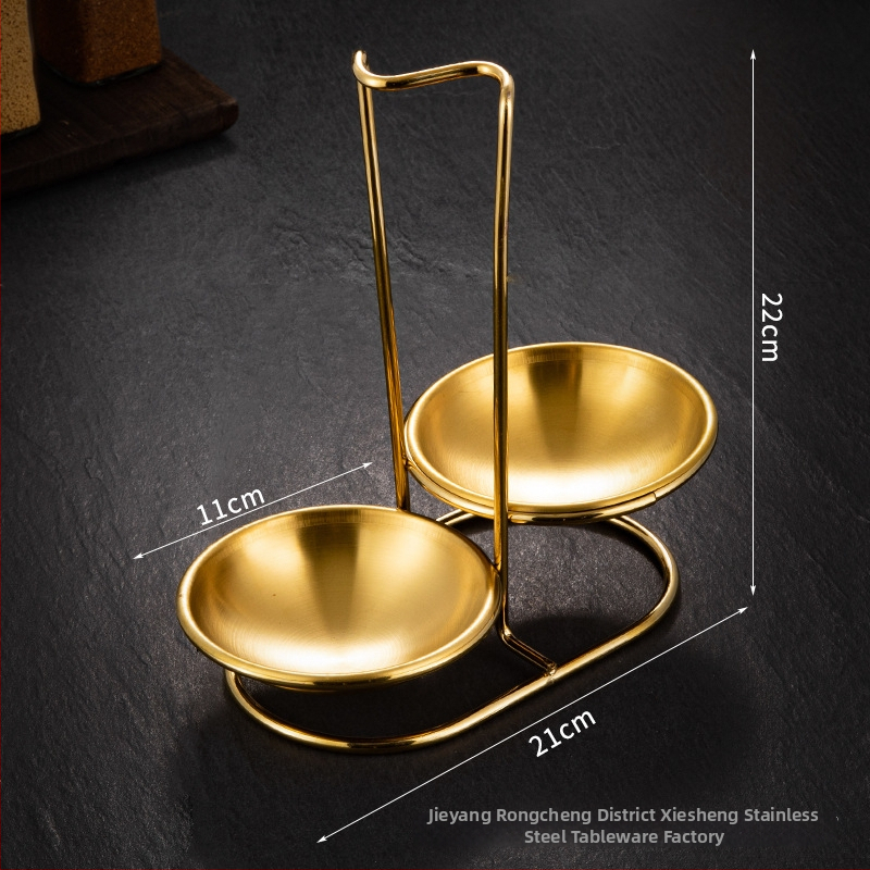 Rozsdamentes acél kanállállvány kereskedelmi konyhákhoz – tartó kanálakhoz és szűrő rács