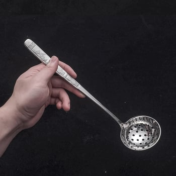 304 roostevabast terasest supilusikas filtriga, retro stiil, lillemustriga, peegelpolish, logotüübi printimine saadaval