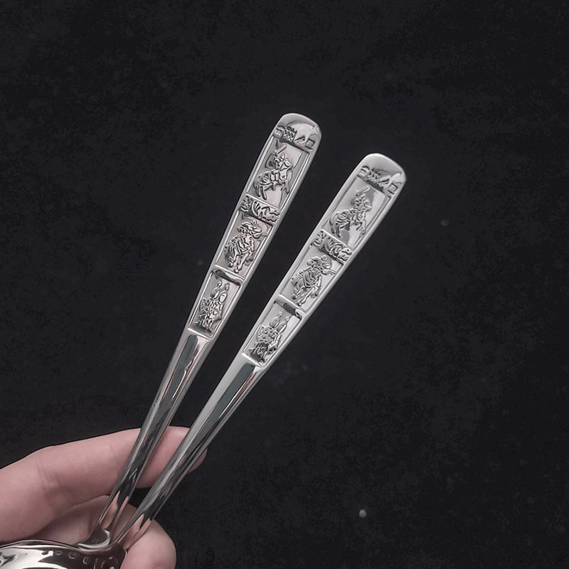 304 roostevabast terasest supilusikas filtriga, retro stiil, lillemustriga, peegelpolish, logotüübi printimine saadaval