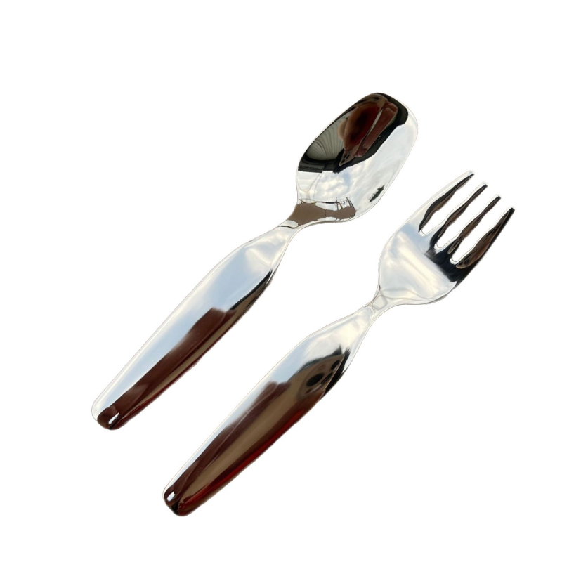 Laste lusikas roostevabast terasest, Korea stiilis, peegelviimistlus, Hongzheng bränd