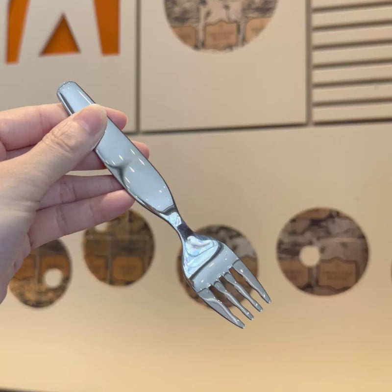 Laste lusikas roostevabast terasest, Korea stiilis, peegelviimistlus, Hongzheng bränd