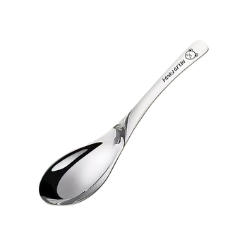 Laste Earl lusikas 304 roostevabast terasest, armas Hehe bear muster, peegelviimistlus