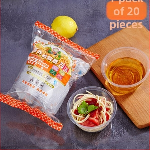 Jednorázová plastová súprava riadu, 30 balení v krabici, biologicky rozložiteľná, nie je vhodná do mikrovlnnej rúry, Hanggrids