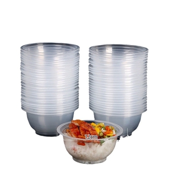 Еднократен пластмасов комплект съдове за хранене, 30 броя в кутията, биоразградим, неподходящ за микровълнова, Hanggrids