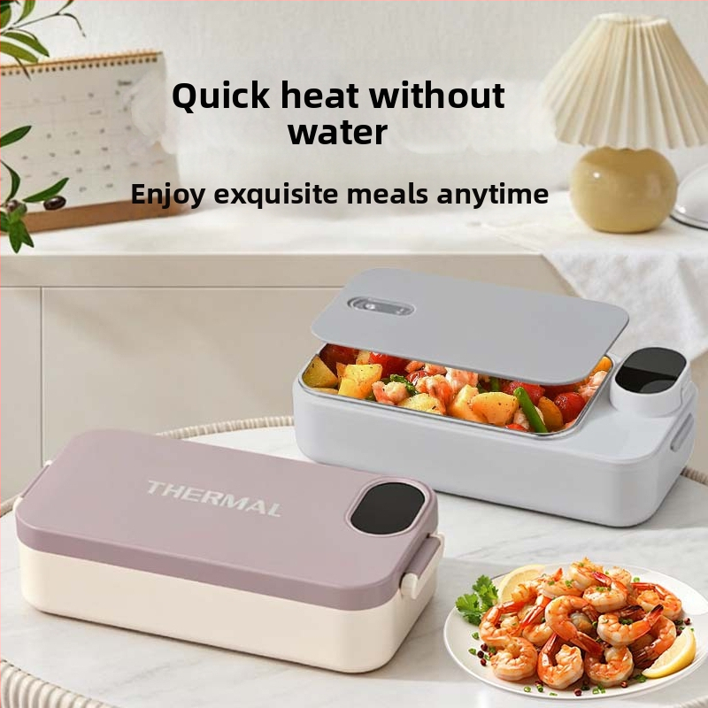 Elektrická dóza na obed s ohrevom bez vody, USB napájanie 5V 15W, vnútorný zásobník z nehrdzavejúcej ocele, model F13