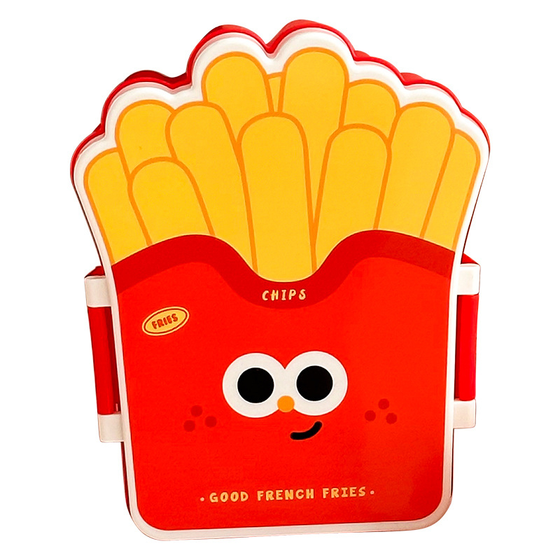 Plastična izolirana kutija za obrok, kvadratnog oblika, s pregradom i priborom, kapacitet 501–800 ml, crtani stil, za školu i ured, nije pogodna za mikrovalnu pećnicu.