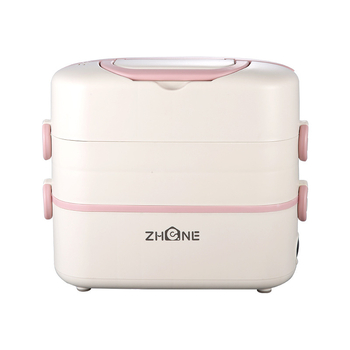 Cutie pentru prânz electrică – capacitate mare 2,0 L, vas interior detașabil din oțel inoxidabil 304, încălzire 250W, alimentare 220V, design izolat