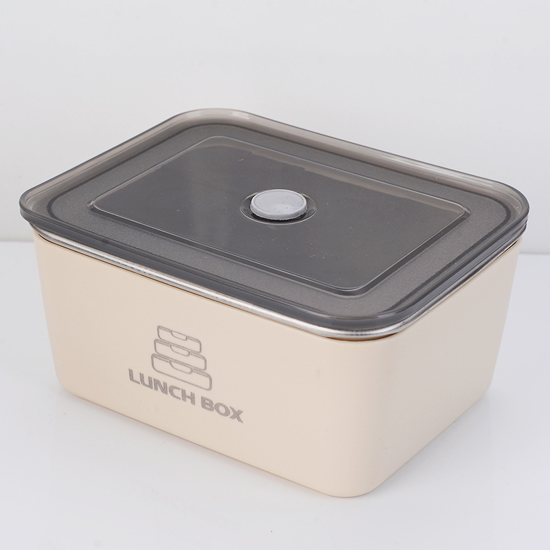 316 неръждаема стомана кутия за обяд с двойнослойна изолация, микровълнова безопасна с капак, за офис