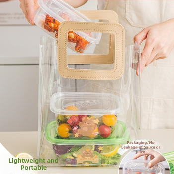 Jednorázová PP krabička na obed s misou a paličkami, potravinárska kvalita, biologicky rozložiteľná, pre kancelárske použitie