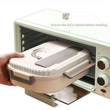 Изолирана кутия за обяд с капак, хранително безопасна 316 неръждаема стомана, четири слоя с разделени отделения, вместимост под 300 ml, преносима