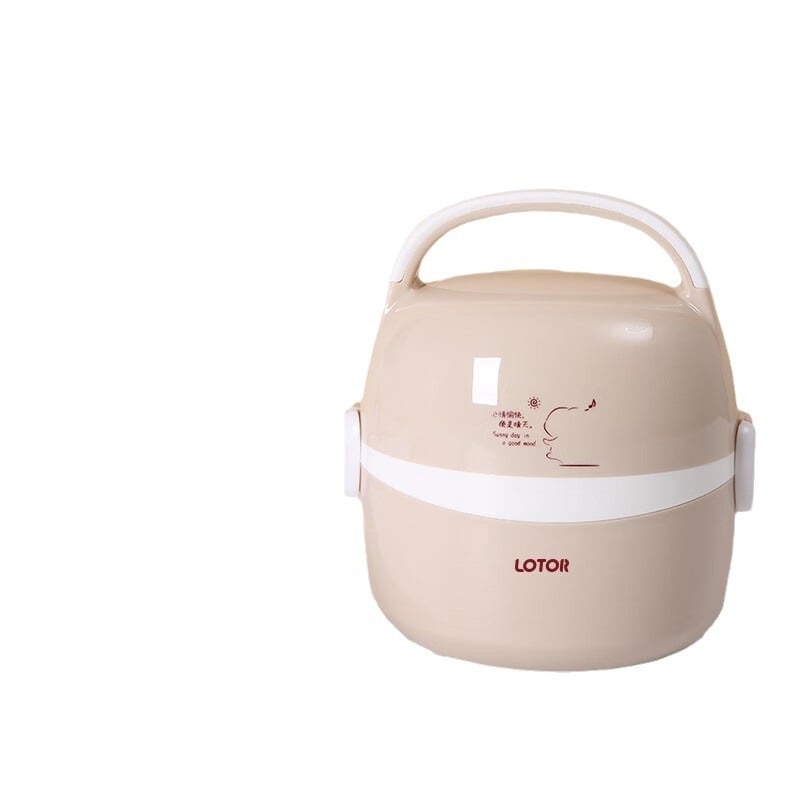 Cutie de prânz electric HM-2013, capacitate 2.0 L, recipient interior din oțel inox 304, izolație cu două straturi, încălzire 300W