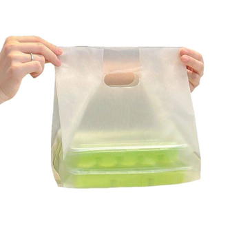 Geantă de ambalare pentru dumplings, pungă de plastic de unică folosință pentru prânz/livrare, stil simplu, cuptor cu microunde: Nu, biodegradabilă: Da