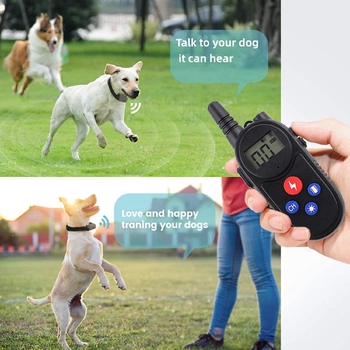 Двупосочен дресьор за кучета, средство за потискане на лая, стоки за домашни любимци, електрошоков нашийник, играчка за кучета, нашийник за дресировка на кучета