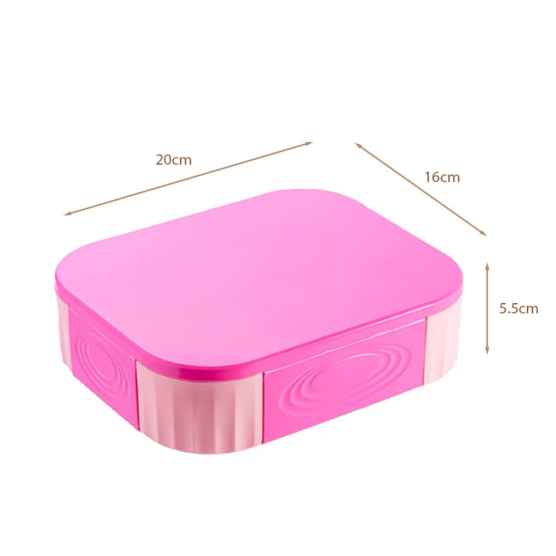 Kutija za ručak s pregradama – izolirana, mikrovalno sigurna, prehrambene kvalitete, kvadratnog oblika, 1–2 L