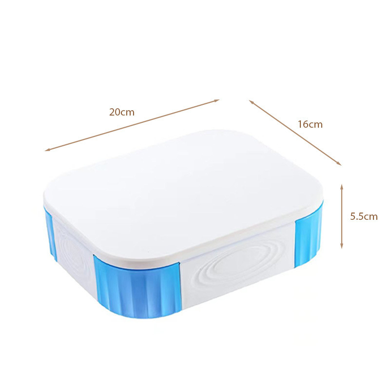 Kutija za ručak s pregradama – izolirana, mikrovalno sigurna, prehrambene kvalitete, kvadratnog oblika, 1–2 L