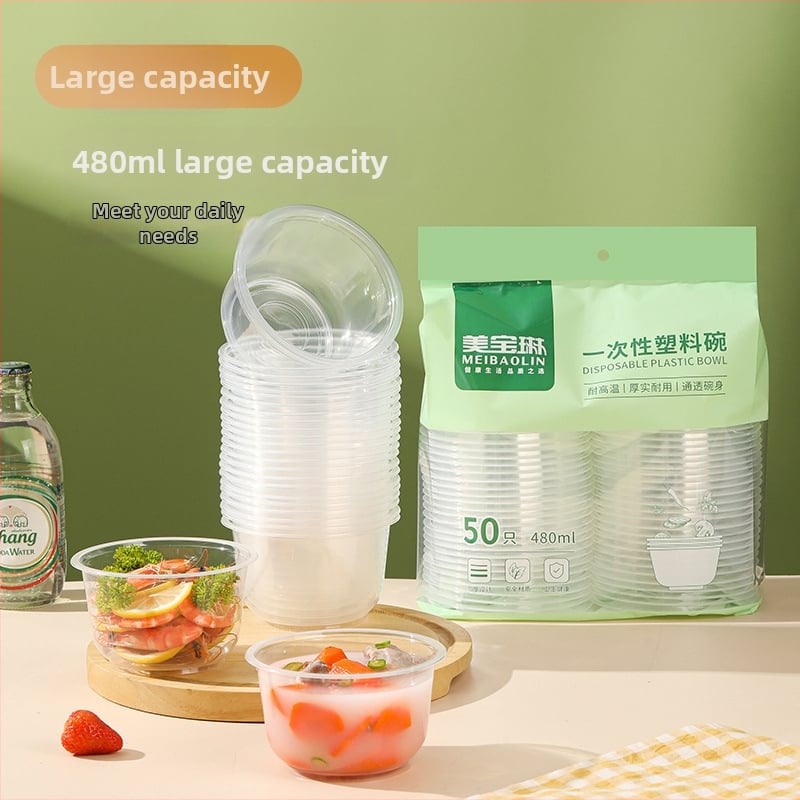 Ühekordsed plastikaussid, ristkülikukujulised, 401–500 ml, 20 tk pakis, Guangdongi päritolu