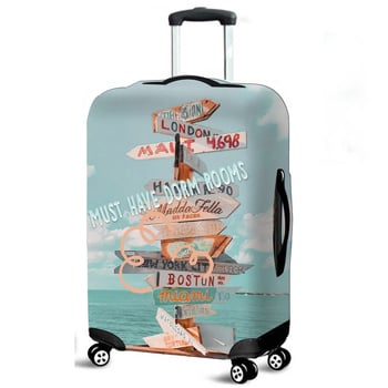 2024. gada pārrobežu elastīgs čemodāna pārvalks, bagāžas aizsargs, ratiņu soma ar grozāmiem riteņiem, putekļus necaurlaidīgs pārvalks ainaviskam ādas ceļojumu čemodānam
