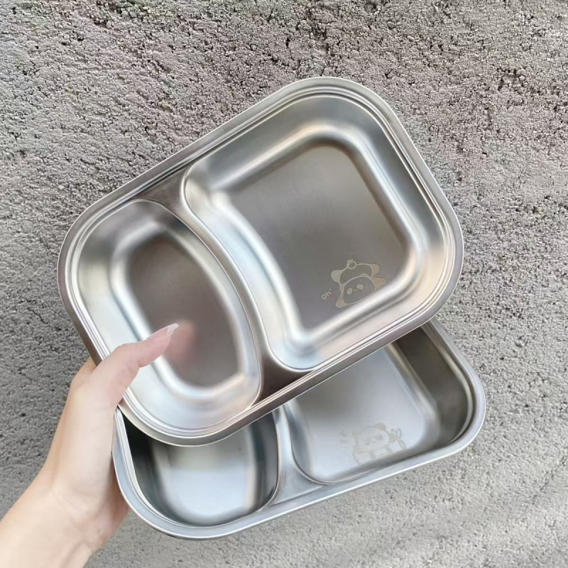 316 nehrđajući čelik kutija za ručak, prijenosna posuda za jelo za blagovaonicu i ured, kapacitet do 300 mL, otporno na mikrovalnu