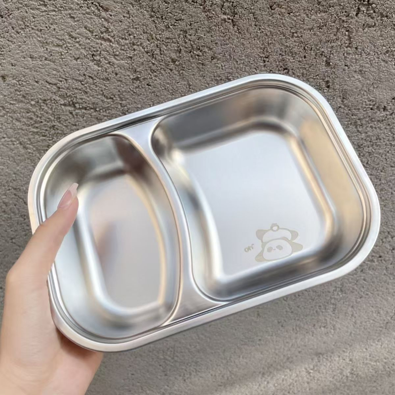 316 nehrđajući čelik kutija za ručak, prijenosna posuda za jelo za blagovaonicu i ured, kapacitet do 300 mL, otporno na mikrovalnu