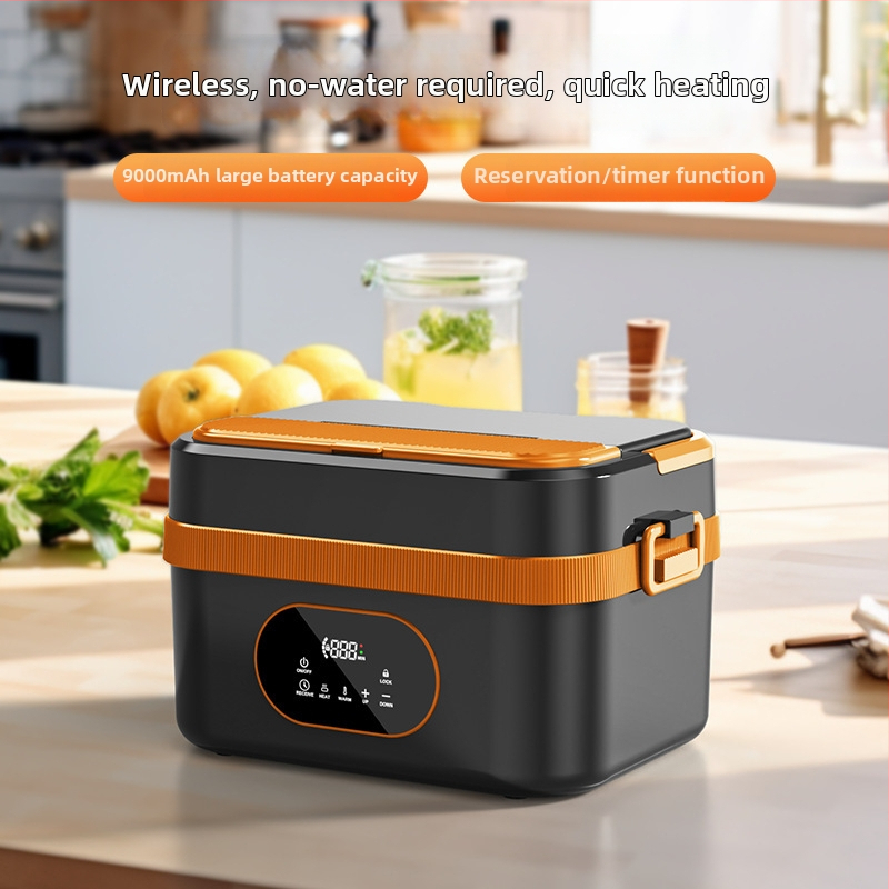 Elebest HC01 Elektrická krabička na obed, 1,3–1,5 L, USB napájanie 60 W, vnútorný nerezový tank, samoohrevný systém s odnímateľným vnútorným dielom