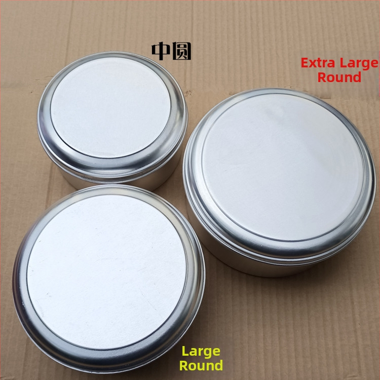 Kutija za ručak — čisto aluminij, višestruki oblik, kapacitet 800–1000 ml, retro stil, logotip otisnut