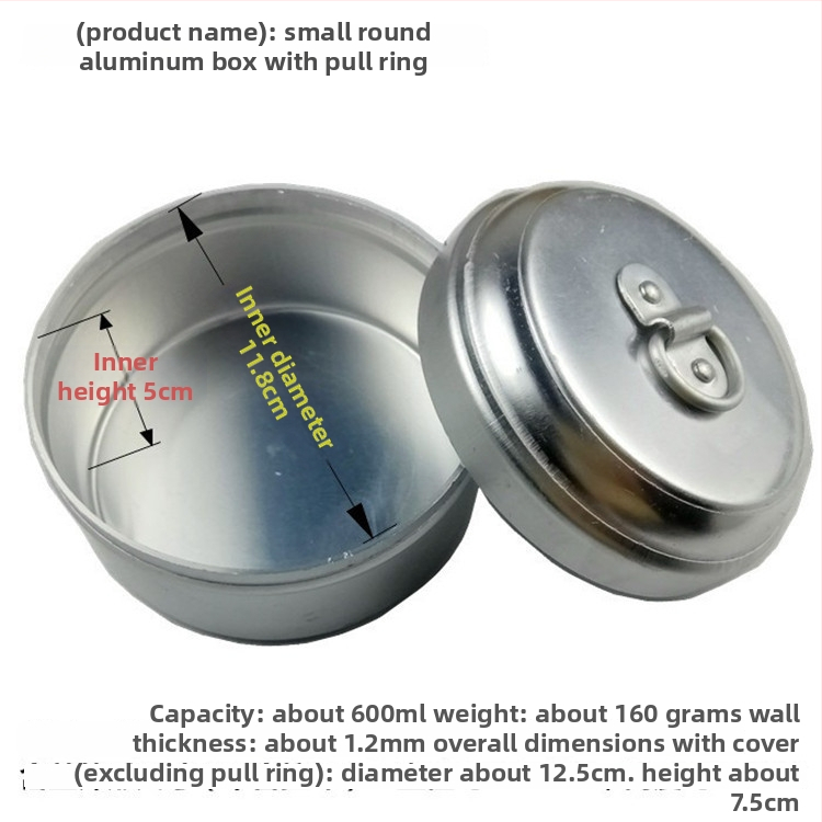Kutija za ručak — čisto aluminij, višestruki oblik, kapacitet 800–1000 ml, retro stil, logotip otisnut