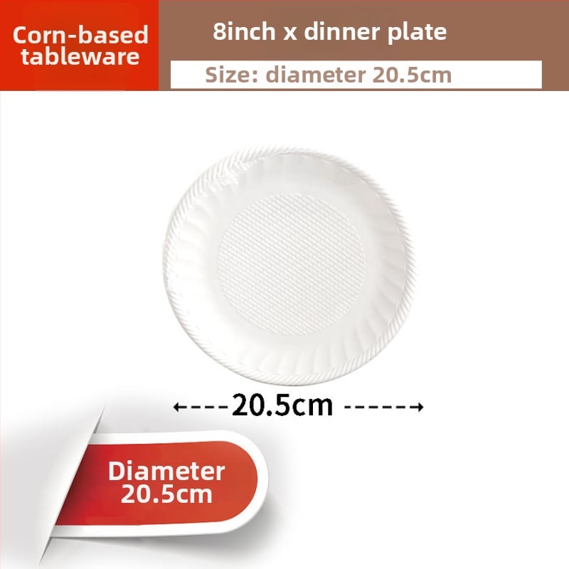 Master Kang cutie prânz din amidon de porumb, dreptunghiulară, biodegradabilă, nu compatibilă cu microunde, 5–10 seturi