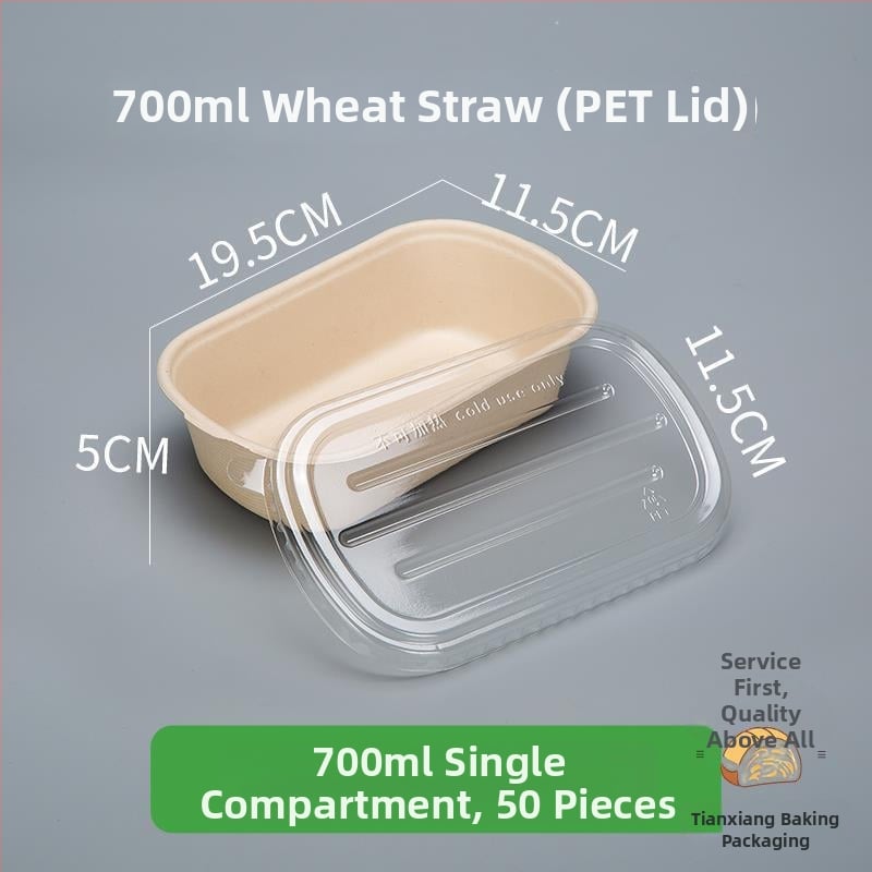 Cutie pentru desert pentru picnic cu trei compartimente, pentru iaurt, fructe și prăjitură — cuptor cu microunde: Nu; imprimare siglă: Disponibil; personalizare: Nu; biodegradabil: Nu