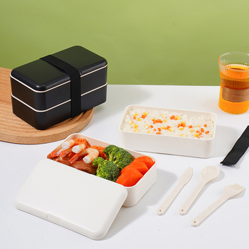 Dvoslojna silikon bentobox, pogodna za mikrovalnu, kapacitet 1–2 L, nepravilnog oblika