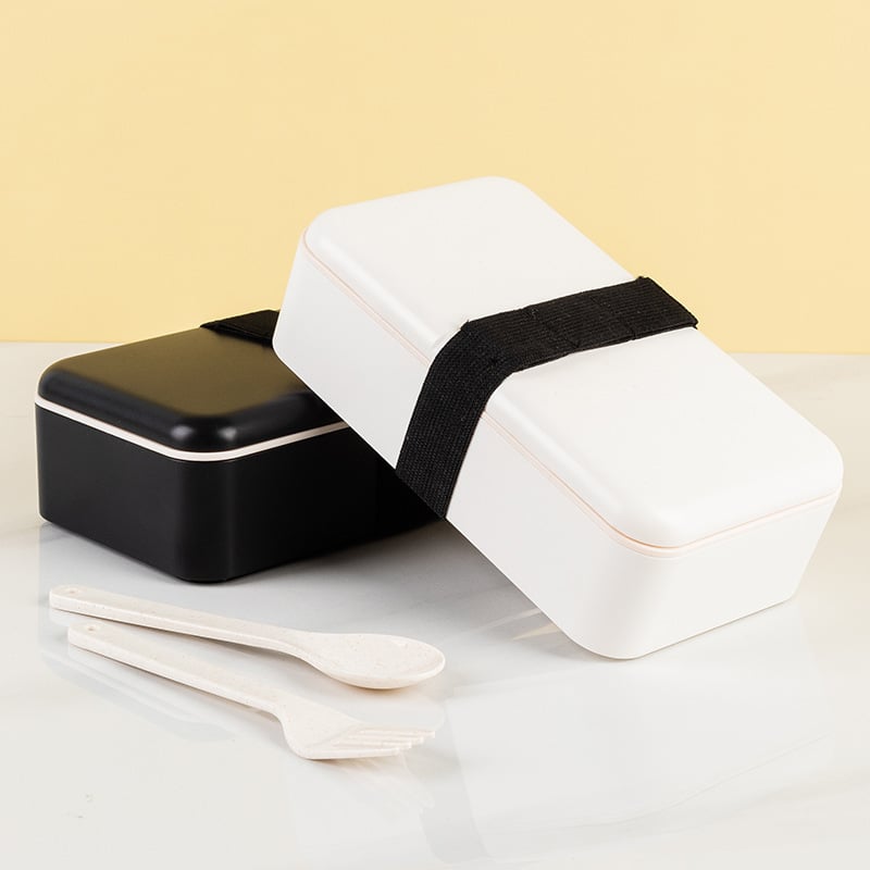 Dvoslojna silikon bentobox, pogodna za mikrovalnu, kapacitet 1–2 L, nepravilnog oblika