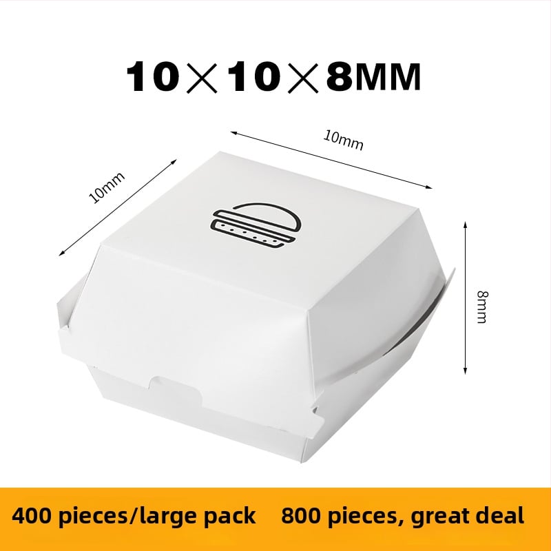 Cutie hamburger pentru livrare (Hârtie; Grosime; De unică folosință; Imprimare logo disponibilă; Personalizare prin agent)
