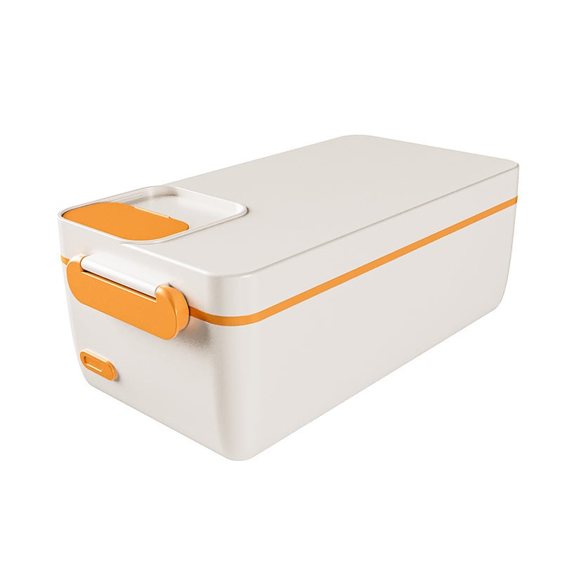 Cutie electrică pentru prânz, capacitate 1 L, liner detașabil, recipient interior din oțel inoxidabil 304, alimentare USB 5V 40W cu funcție de menținere la cald