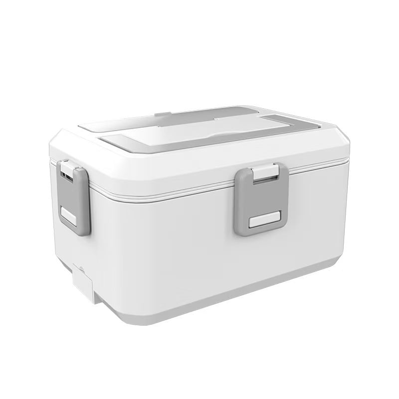 Cutie electrică pentru prânz, capacitate 1 L, liner detașabil, recipient interior din oțel inoxidabil 304, alimentare USB 5V 40W cu funcție de menținere la cald