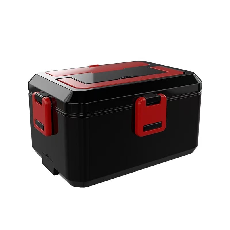 Cutie electrică pentru prânz, capacitate 1 L, liner detașabil, recipient interior din oțel inoxidabil 304, alimentare USB 5V 40W cu funcție de menținere la cald