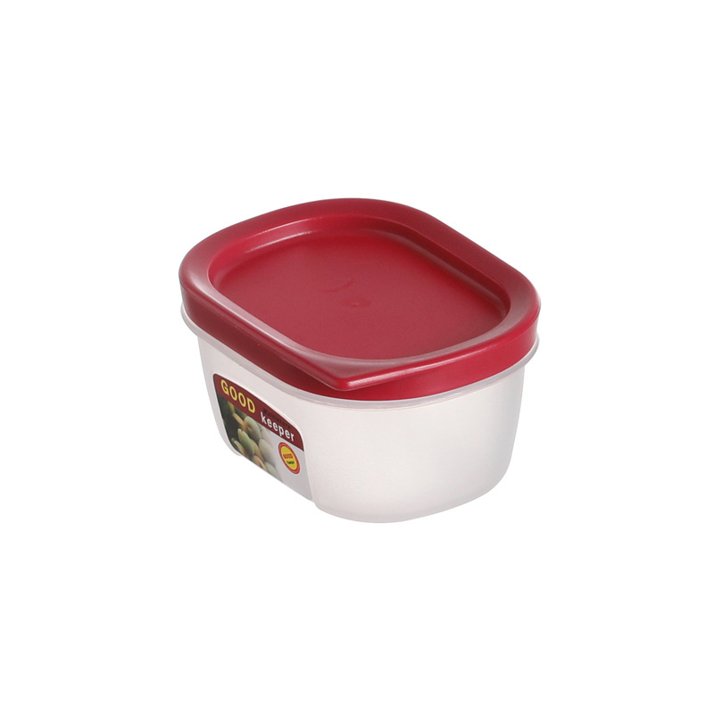 Spremnici za skladištenje u hladnjaku od prehrambene PP plastike, 3-dijelna set, jednokomorni dizajn, pogodni za mikrovalnu pećnicu, čuvaju svježinu