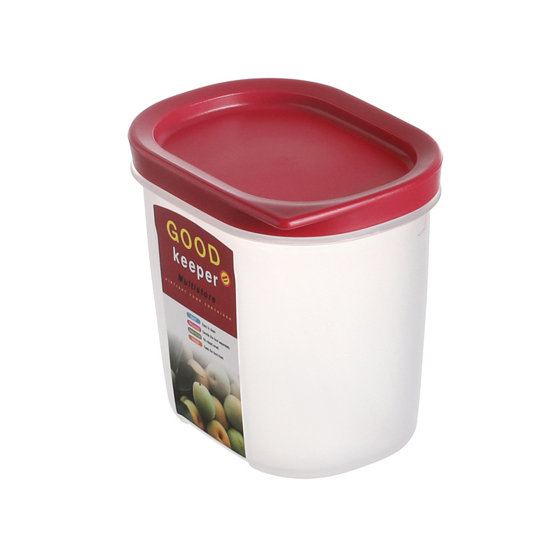 Spremnici za skladištenje u hladnjaku od prehrambene PP plastike, 3-dijelna set, jednokomorni dizajn, pogodni za mikrovalnu pećnicu, čuvaju svježinu