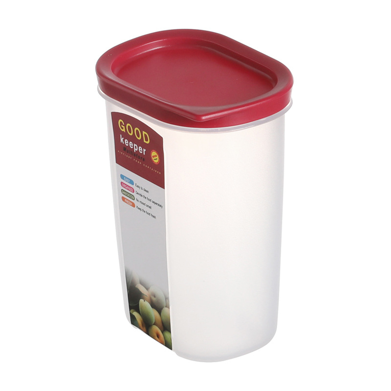 Spremnici za skladištenje u hladnjaku od prehrambene PP plastike, 3-dijelna set, jednokomorni dizajn, pogodni za mikrovalnu pećnicu, čuvaju svježinu