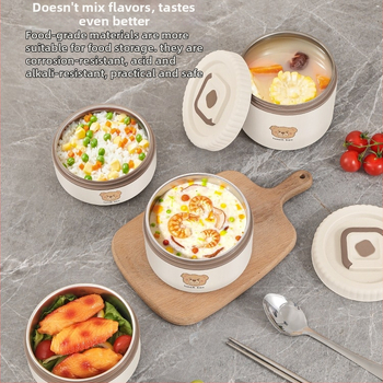 Μονωμένο δοχείο μεσημεριανού από 316 ανοξείδωτο χάλυβα, για εργαζόμενους σε γραφείο, ενήλικες, μη ηλεκτρικό, χωρητικότητα 468l