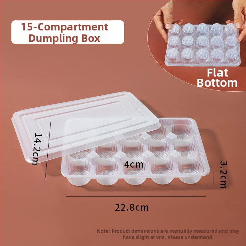 Cutie de plastic de unică folosință pentru bile mari de orez lipicioase, lucrate manual (nu este potrivită pentru microunde; imprimare logo disponibilă; procesare și personalizare prin agent; origine: China continentală)