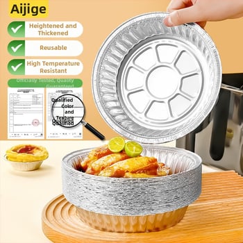 Ühekordne paberi- ja alumiiniumfooliumist taldrik – ümmargune või ristkülikukujuline, toidukvaliteet, 10–55 tükki, 3-aastane kõlblikkusaeg, taaskasutatav