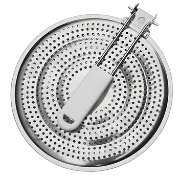 Πάτος κατσαρόλας από ανοξείδωτο ατσάλι, διπλού επιπέδου κυκλικής σωλήνας κατασκευή, θερμομόνωση και προστασία από εγκαύματα, δυνατότητα εκτύπωσης λογότυπου